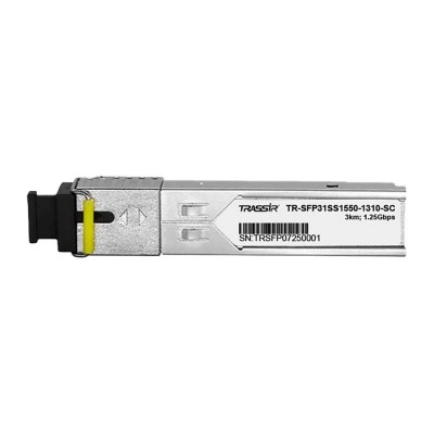 TRASSIR TR-SFP31SS1550-1310-SC Сетевое оборудование TRASSIR TR-SFP31SS1550-1310-SC Сетевое оборудование