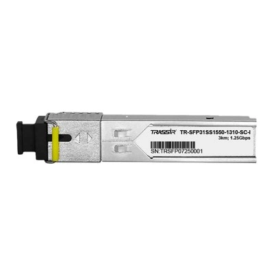 TRASSIR TR-SFP31SS1550-1310-SC-I Сетевое оборудование TRASSIR TR-SFP31SS1550-1310-SC-I Сетевое оборудование