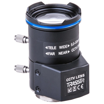 Вариофокальный 4 Мп объектив TRASSIR TR-L4M2.7D5-50IR с ИК-коррекцией