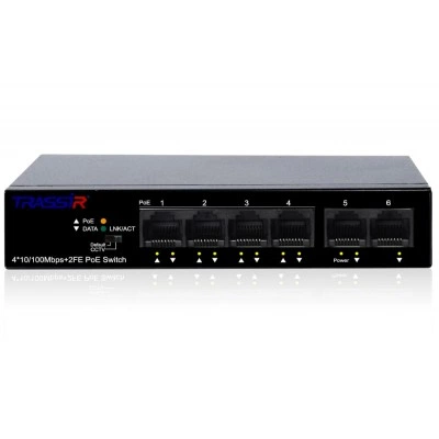 РоЕ-коммутатор TRASSIR  TR-NS1106-60-4POE
