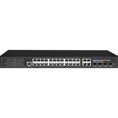 РоЕ-коммутатор TRASSIR TR-NS24284C-400-24PoE РоЕ-коммутатор TRASSIR TR-NS24284C-400-24PoE