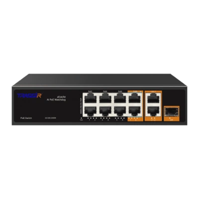РоЕ-коммутатор TRASSIR TR-NS13111S-120-8PoE РоЕ-коммутатор TRASSIR TR-NS13111S-120-8PoE