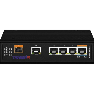 РоЕ-коммутатор TRASSIR TR-NS15061S-150-4POE