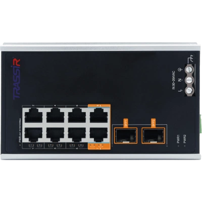 РоЕ-коммутатор TRASSIR TR-NS15102S-130-8POE