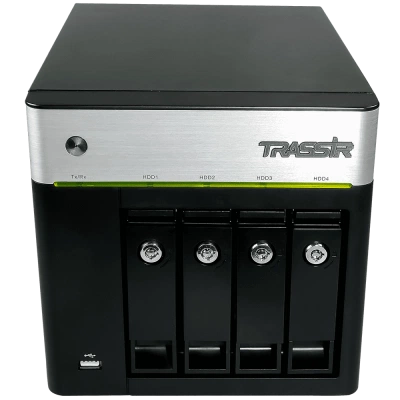 Компактный 24-канальный NVR под 4 HDD любого объема TRASSIR DuoStation AnyIP 24